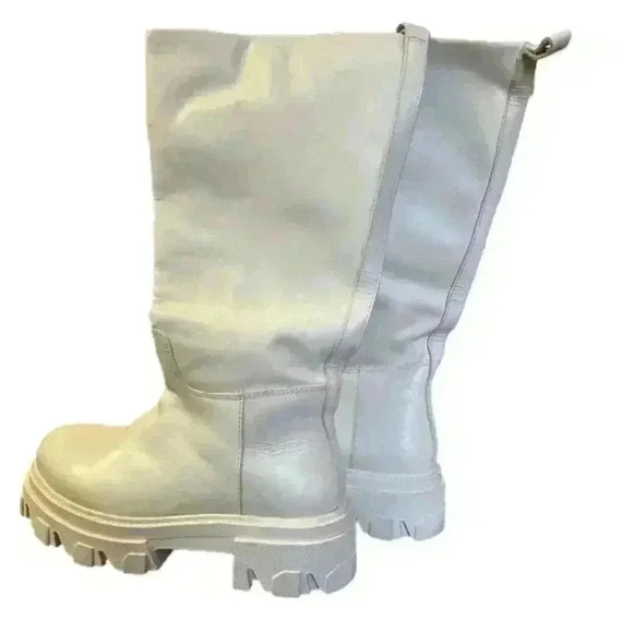 Steve Madden Priority Knee High Boots, Women's Size 5.5 M, Bone - Picture 2 of 4